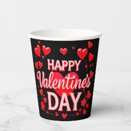 VALENTINES DAY PAPPBECHER