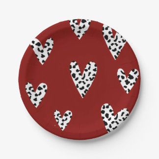 Valentines Day Pappteller