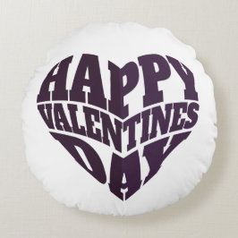 Valentine's Day Pillow Rundes Kissen