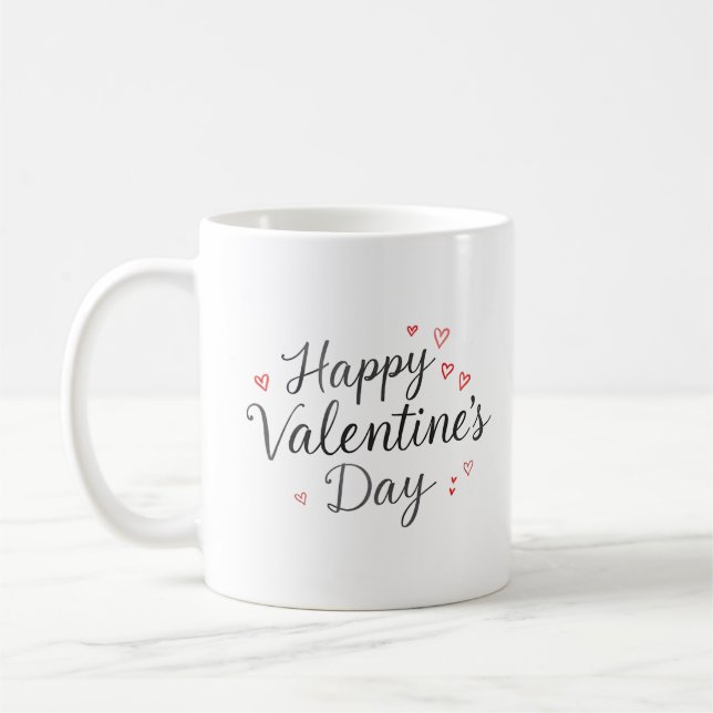 Valentine's Day Polka Radio Mug Kaffeetasse (Links)