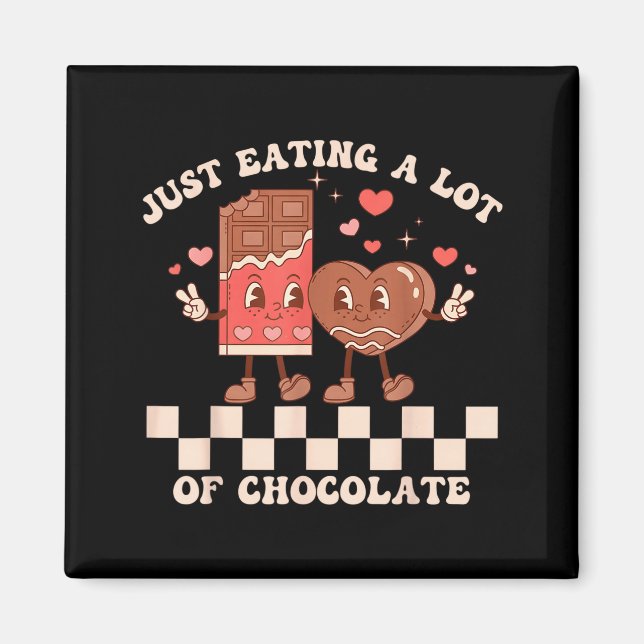 Valentines Day Pregnancy Announcement Matching Cou Magnet (Vorne)