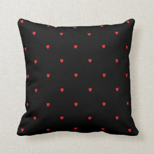 Valentine's Day Red Heart Muster Custom Niedlich G Kissen
