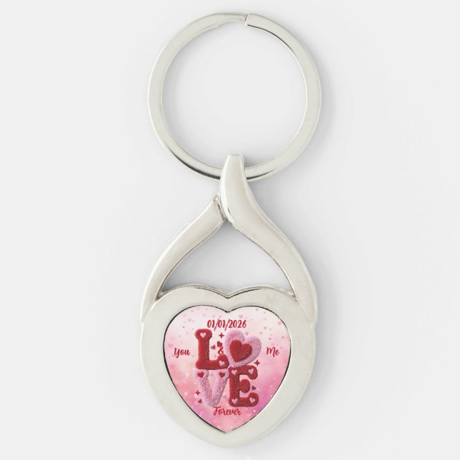 Valentine's Day Schlüsselanhänger (Vorderseite)