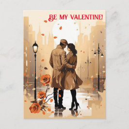 Valentine's Day. Sprich über deine Liebe! Postkarte