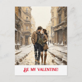 Valentine's Day. Sprich über deine Liebe! Postkarte