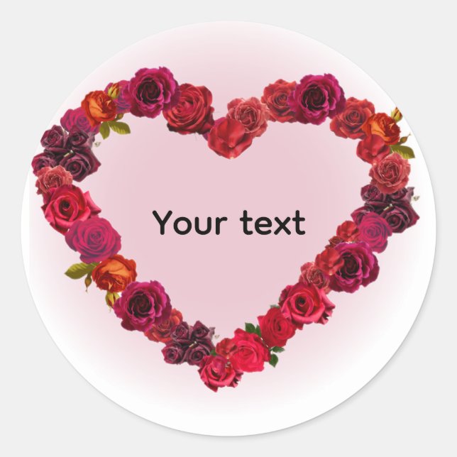 Valentine's day sticker  (Vorderseite)
