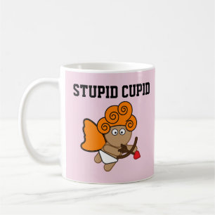 VALENTINE'S DAY STUPID CUPID FUNNY KAFFEE TASSE