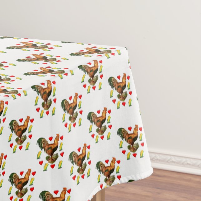 Valentine's Day Tablecloth Tischdecke (Beispiel)
