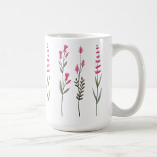 Valentine's Day Wildblumen Kaffeetasse