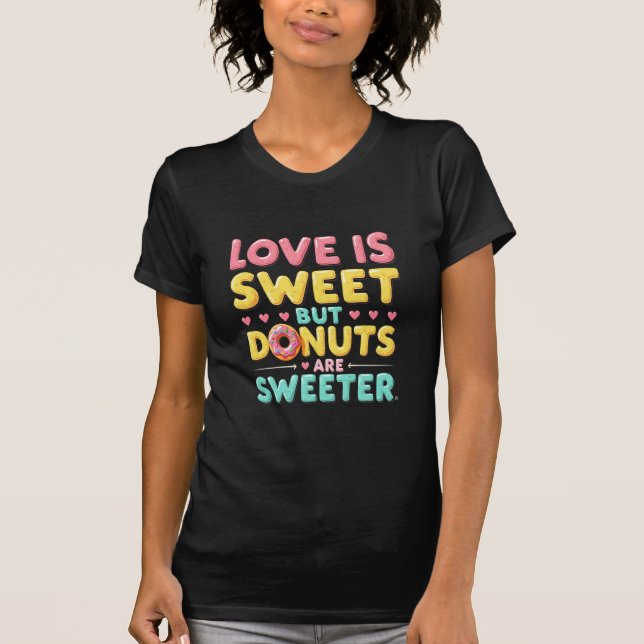 Valentine's Donut Delight T-Shirt (Vorderseite)