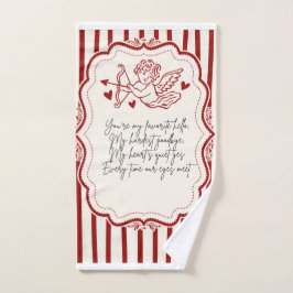 Valentines einzigartiger Stil von Sommer Hamilton Handtuch
