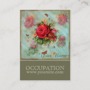 Valentines Et Rose - Carte de visite