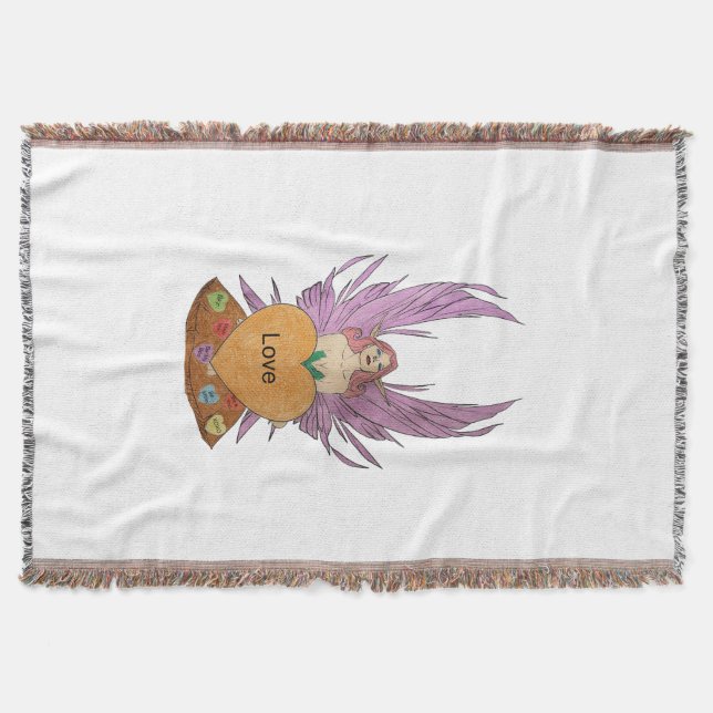 Valentines Faerie Decke (Vorderseite)