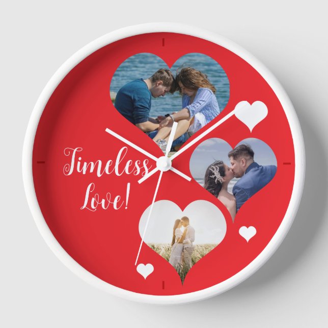 Valentines Geschenke Einzigartig und attraktiv Uhr (Vorderseite)