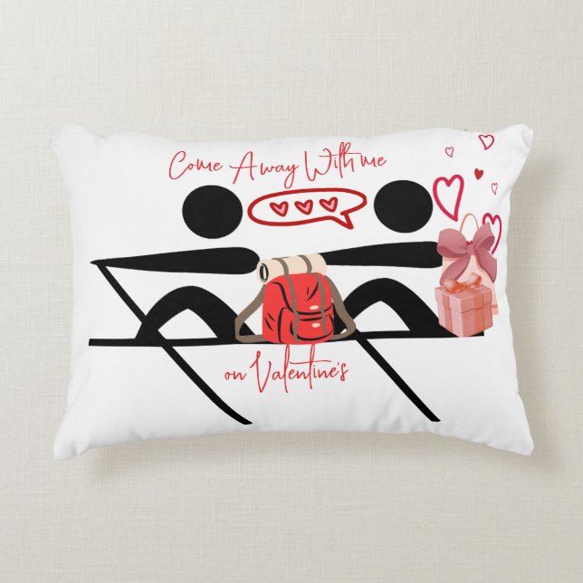 Valentine's Gift Dekokissen (Vorderseite)