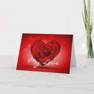 Valentines Greeting Card Feiertagskarte