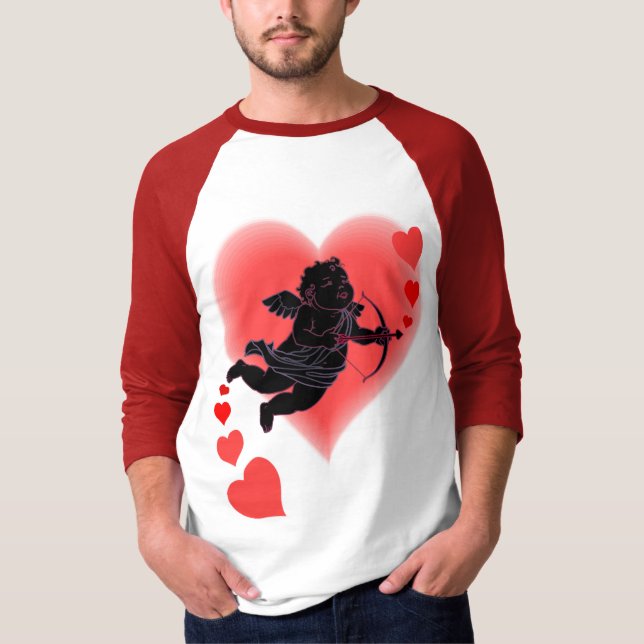 Valentine's Jersey Cupid Liebe Valentinin's Shirts (Vorderseite)