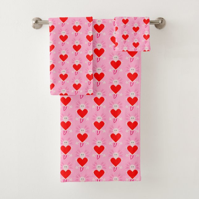 Valentines Jour Amour Coeur Axolotl Motif (En situation)