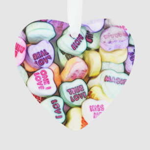 Valentines Jour Conversation Coeurs Aimer Photo Ar
