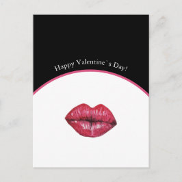Valentines Kissinger Liften Postkarte