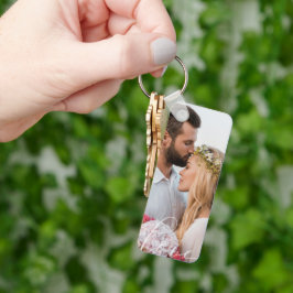 Valentines Liebe Foto Couple Keepake Schlüsselanhänger