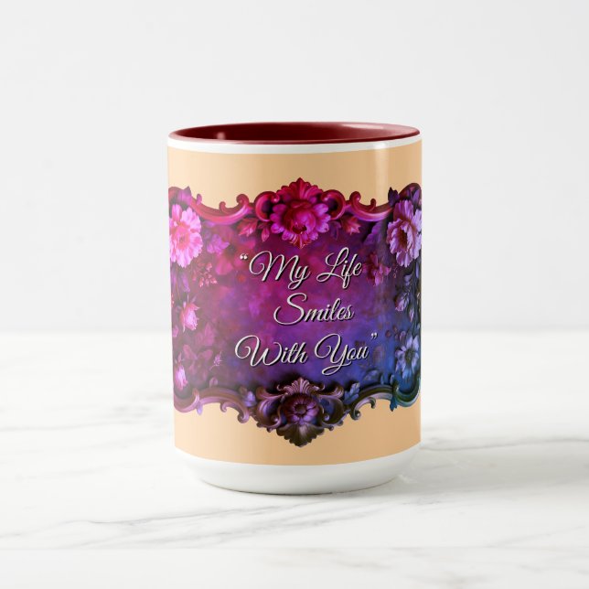 Valentine's Mugs Custom Quotes and redesign Tasse (Zentrum)