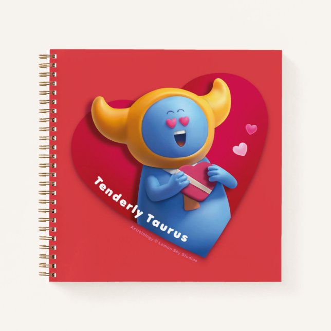 Valentine's Notebook für Taurus Notizbuch (Vorderseite)