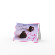 Valentines Romantische Schokoladenherzen Wiedergeb