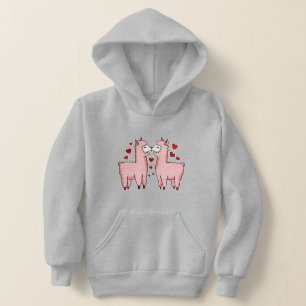 valentines rose alpacas coeur rouge