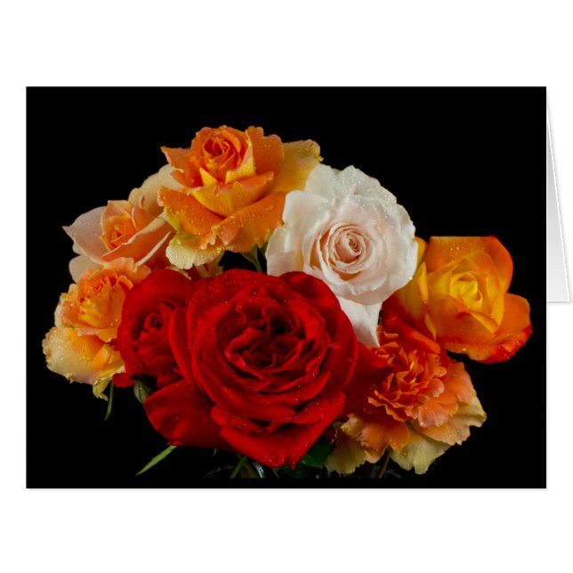 Valentine's Rose Bouquet (Vorderseite (Horizontal))
