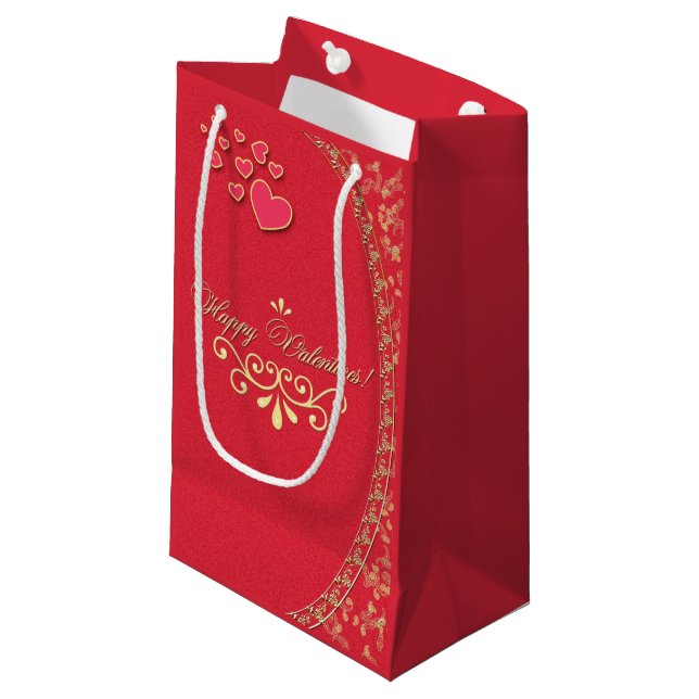 VALENTINES ~ Sac cadeau (Devant Angle)