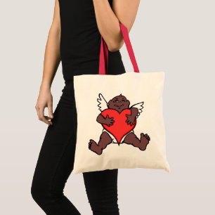 Valentines Sac fourre-tout Africain Cupid Sacs per