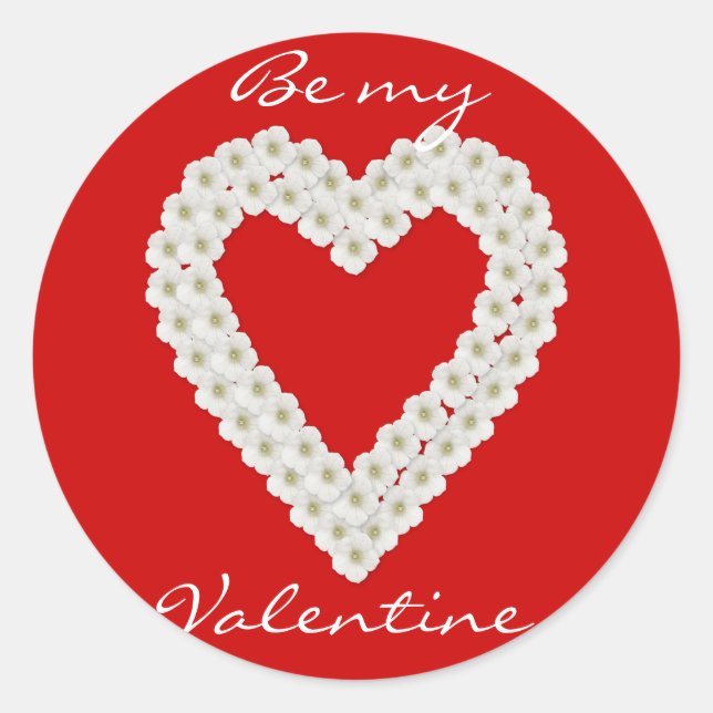 Valentines Stickers (Vorderseite)