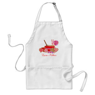 Valentines-Süßigkeiten, die Backen-Schürzen koc Schürze