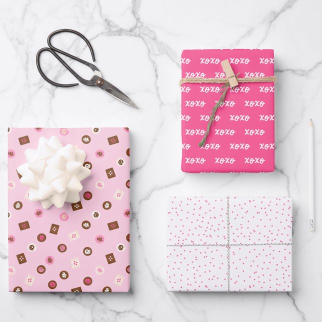 Valentine's - Sweetest Day - Wrapping Paper Trial  Geschenkpapier Set (Von Creator hochgeladen)