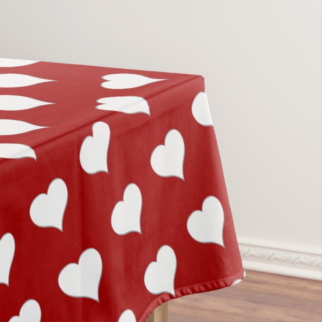 Valentine's Tablecloth Custom Valentine's Decor Tischdecke (Beispiel)