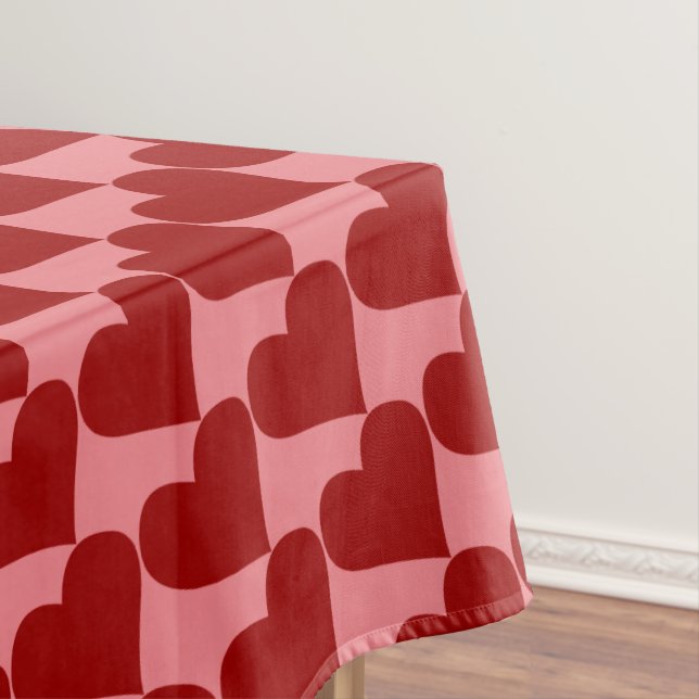 Valentine's Tablecloth Custom Valentine's Decor Tischdecke (Beispiel)