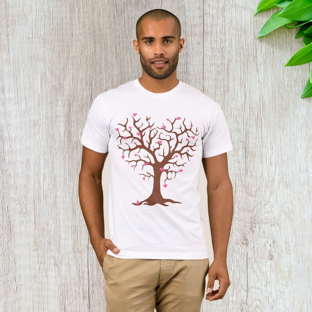 Valentines Tree Mens T - Shirt (Von Creator hochgeladen)