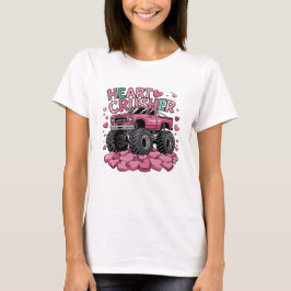 Valentines Truck Heart Crusher T-Shirt