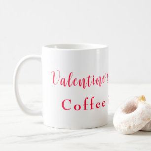 Valentine's überbewerteter Kaffee ist besser Kaffeetasse