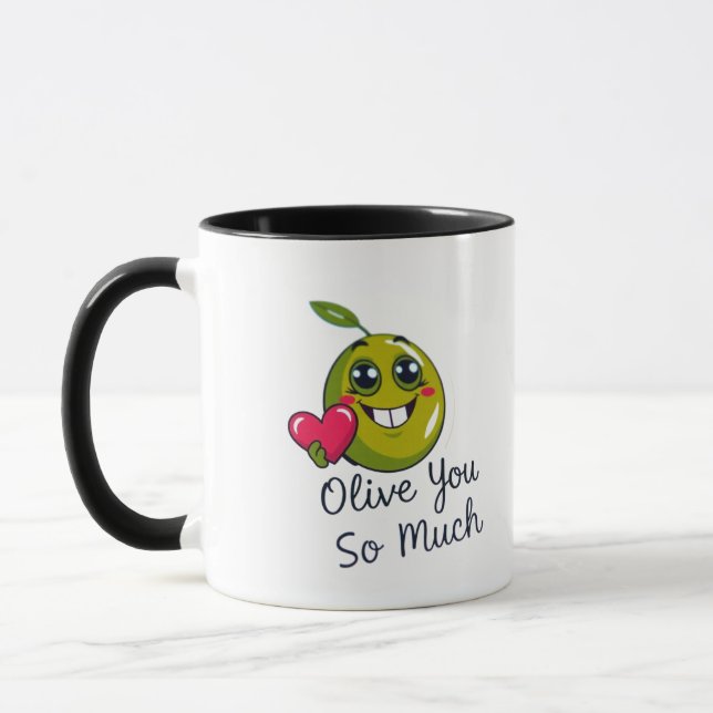 Valentinin-Kurbel-Liebe Tasse (Links)