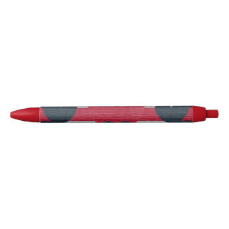 Valentinins Texturdesign Black Ink Pen Kugelschreiber