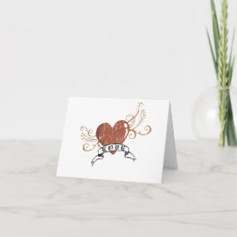 Valentinische Liebe Feiertagskarte