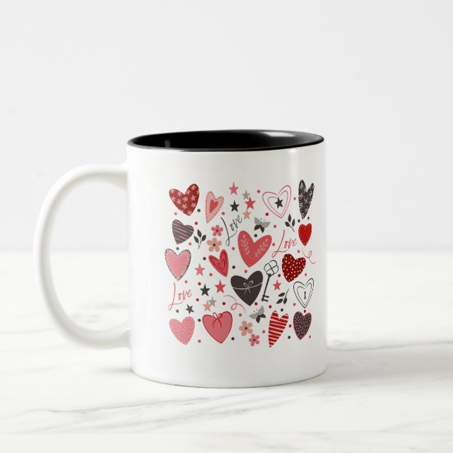 Valentinische Liebe Tasse (Links)