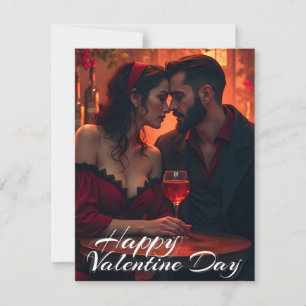 Valentinische Magie mit romantischer Zusammengehör