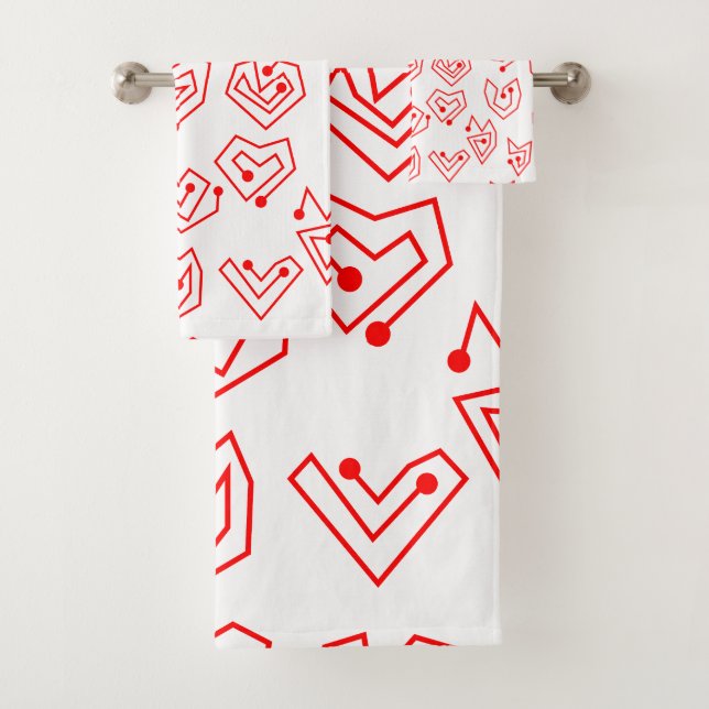 Valentinische Mazes Badhandtuch Set (Insitu)