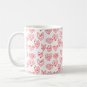 Valentinische Mazes Kaffeetasse