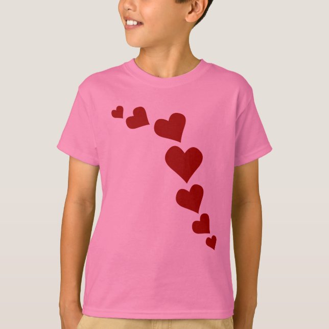 Valentinische Shirt-Kid-T - Shirt (Vorderseite)