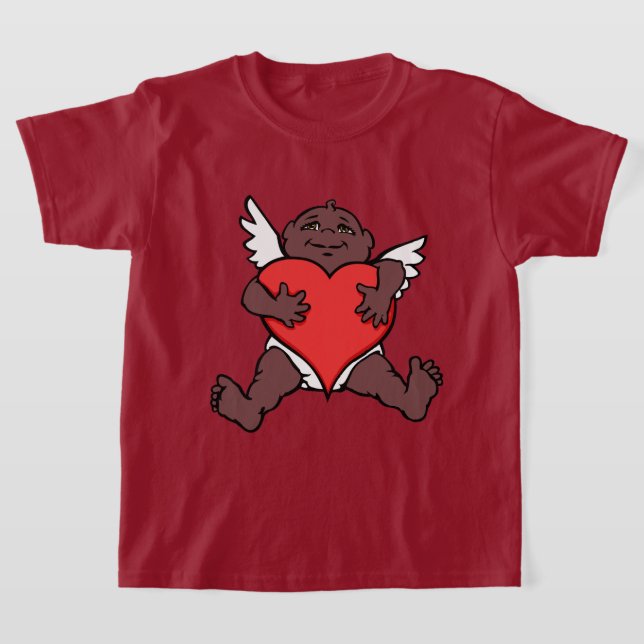 Valentinische Shirts Afrikanische Kupiden-Shirts (Ablage )