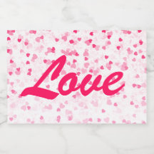 Valentinisches Herz und Liebe